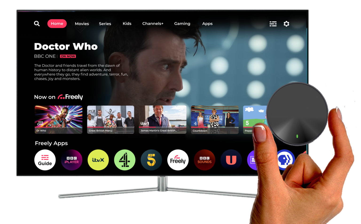 PLEIO | Freely Streaming Device | 4K Certified | Netgem
